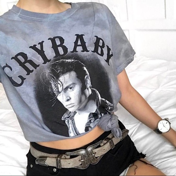 Vintage Tops - FLASH SALE! Vintage Style Crybaby Tye Dye Graphic